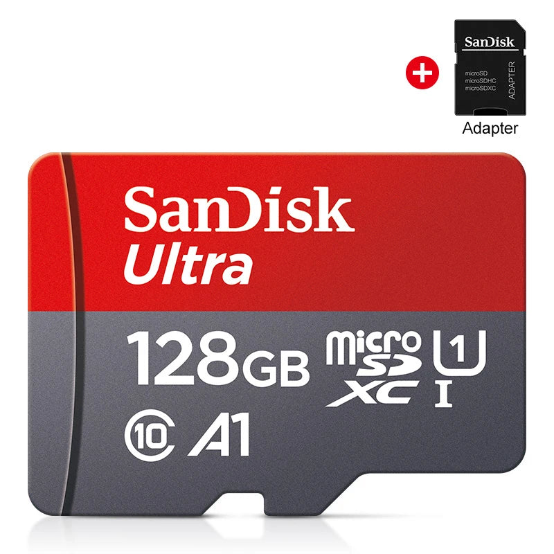 SanDisk Micro-SD Card 32GB 64GB 256GB 128GB A1 Memory Cards Class 10 Flash Drive Cards 32GB cartao de memoria For Phone