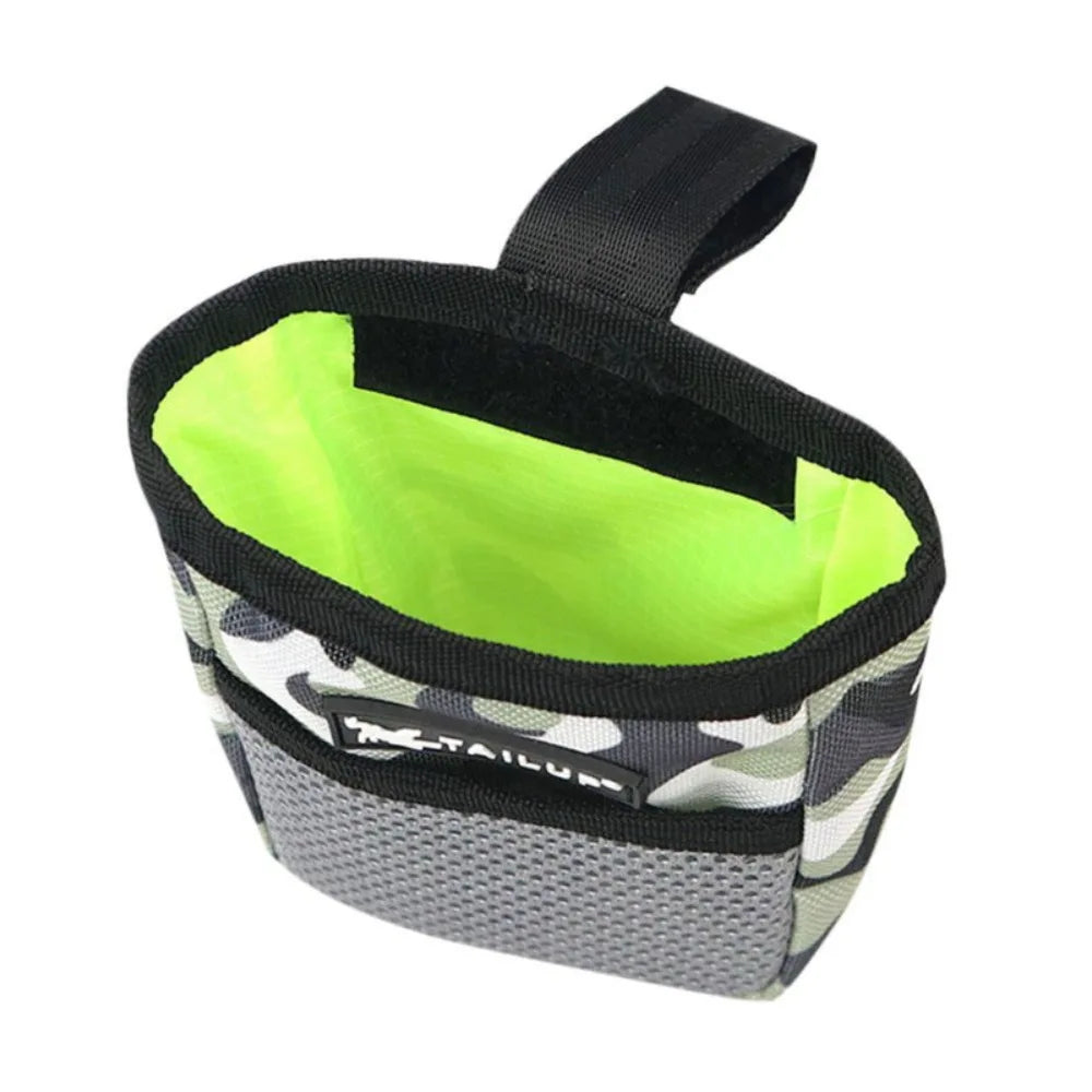 Durable Oxford Cloth Dog Treat Pouch Wearable With Hook Pet Feed Pocket Training Bait Waist Bag Outdoor Walk Train The Dog
