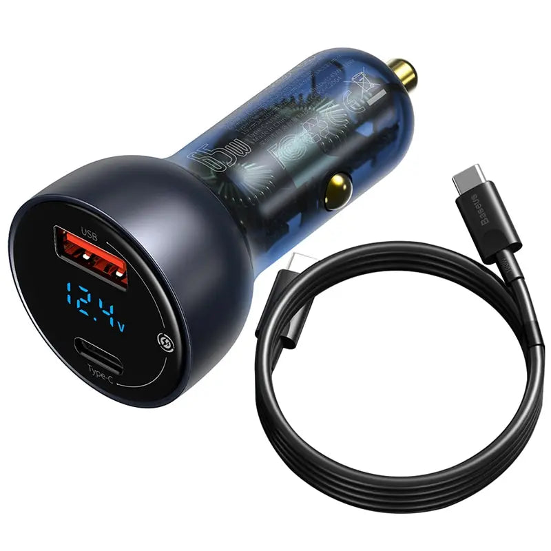 65W USB-C Car Charger